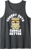 Bear Pride Community Co. Mens Cuddle Gay Bear Tank Top - Dark Heather Grey