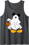 Disney Halloween Mickey Mouse Ghost Costume Trick-or-Treat Tank Top - Dark Heather Grey
