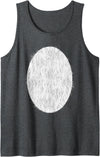 Halloween Panda Bear Belly Costume Halloween Panda Bear Belly Hair Costume Tank Top - Dark Heather Grey