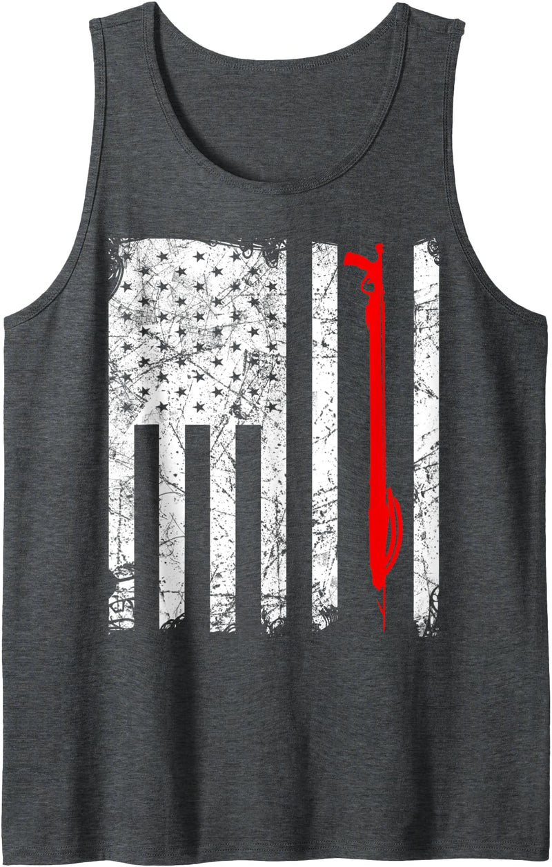 Spearo Apparel Spearfishing Tank Top - Dark Heather Grey