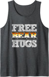 Gay Bear Pride Gifts Studio Gay Bear Pride Free Bear Hugs Tank Top - Dark Heather Grey