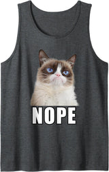 Grumpy Cat NOPE (6402) Tank Top