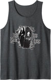 The Addams Family TV Series – Mothers Day Morticia Wednesday Tank Top - Dark Heather Grey