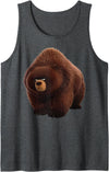 Disney Pixar Disney & Pixar's Hoppers Ellen Bear Big Pose Tank Top - Dark Heather Grey