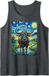Water Buffalo Design Water Buffalo Tank Top - Dark Heather Grey