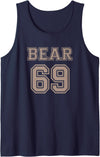 Gay Bear T-Shirts Gay Pride Bear Community lgbtq pride for Cubs - Bear 69 Tank Top - Navy Blue
