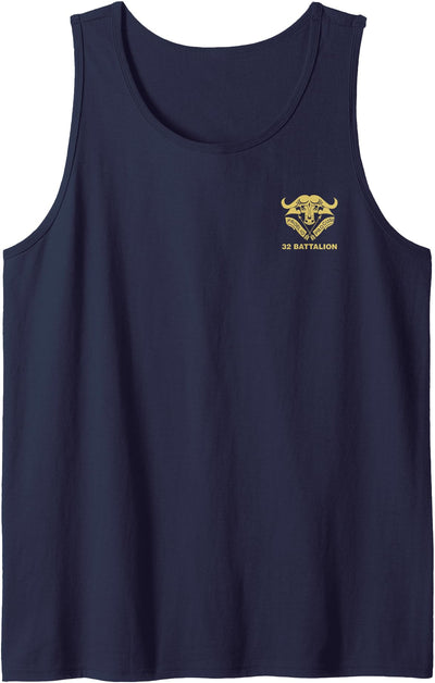 Cow Buffalo 32 Battalion South African Army Tank Top