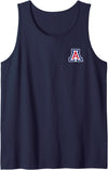 Elite Authentics Arizona Wildcats Left Chest Icon Tank Top - Navy Blue