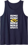 Fish Tees Humuhumunukunukuapua'a Hawaiian State Fish Tank Top - Navy Blue