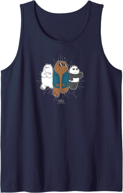 We Bare Bears Jacket Tank Top