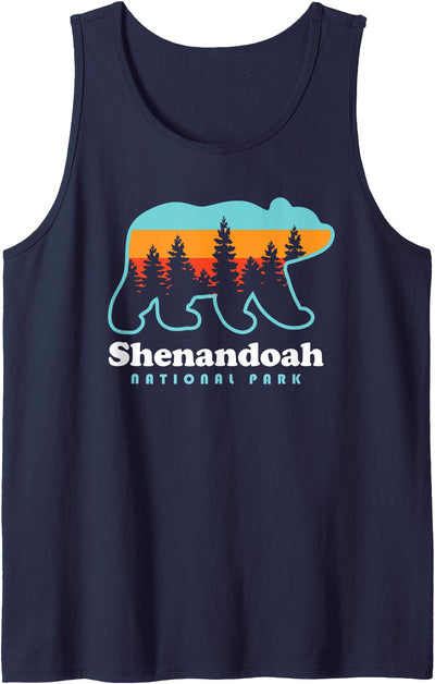 Shenandoah National Park Bear Shenandoah Valley Tank Top