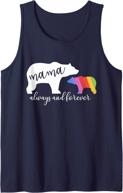 Mama Bear Gay Pride Momma and Mom 2018 LGBTQ Tank Top