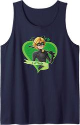 Miraculous Ladybug Valentine's Day Love from Cat Noir Tank Top