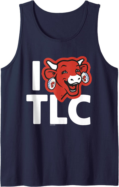 I Love Tlc the Laughing Cow Cheese Valentine's Day Tank Top