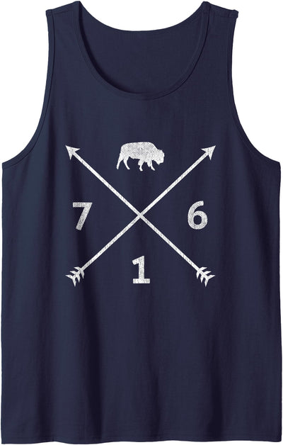 Buffalo Souvenirs Bflo Wny Code Buffalo New York 716 Area Tank Top