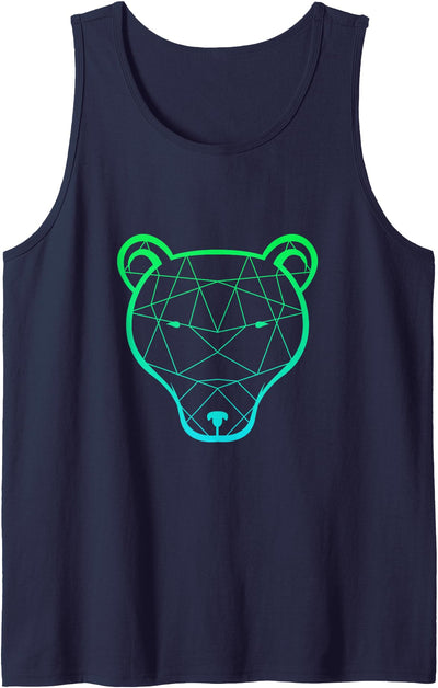 Bear grizzly bear brown bear mighty bear paw hunter wild Tank Top