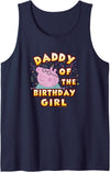 Peppa Pig Daddy Of The Birthday Girl Tank Top - Navy Blue
