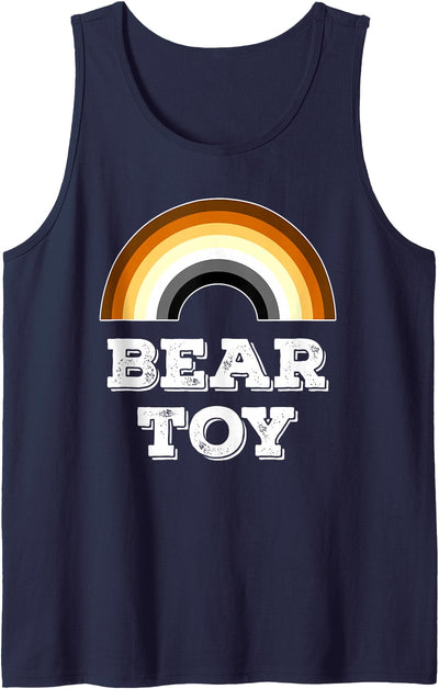 Bear Toy - Gay Bear Pride Rainbow Tank Top