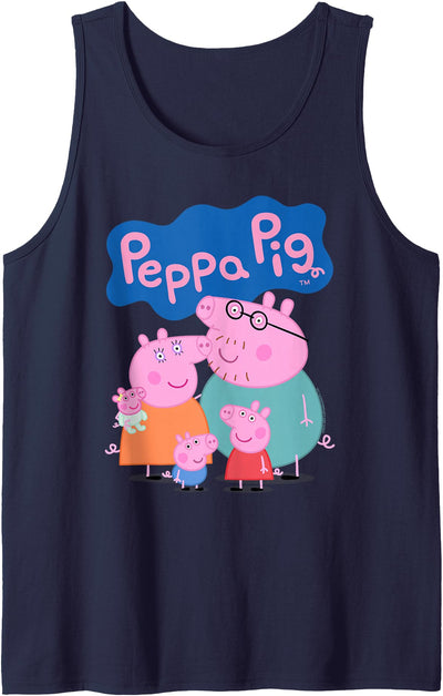 20th Anniversary Whole Family Portrait Tank Top