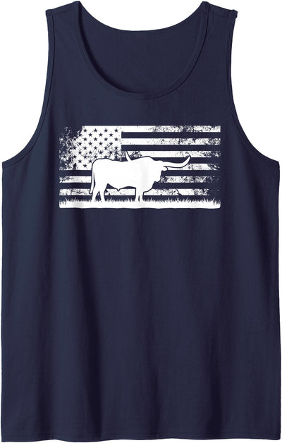 Cow Tank Top - Casual Sleeveless Farm Apparel
