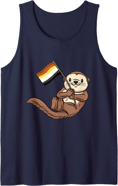 Gay Bear Sea Otter Gay Bear Pride Tank Top