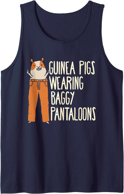 Guinea Pigs Wearing Baggy Pantaloons Guinea Pig Lover Pet Tank Top