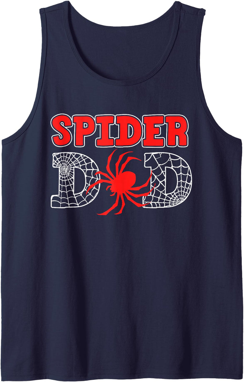 Spidey Birthday Family Matching Outfits Kid Adults Spider Dad Spidey Birthday Family Matching Kid Daddy Spiders Tank Top -