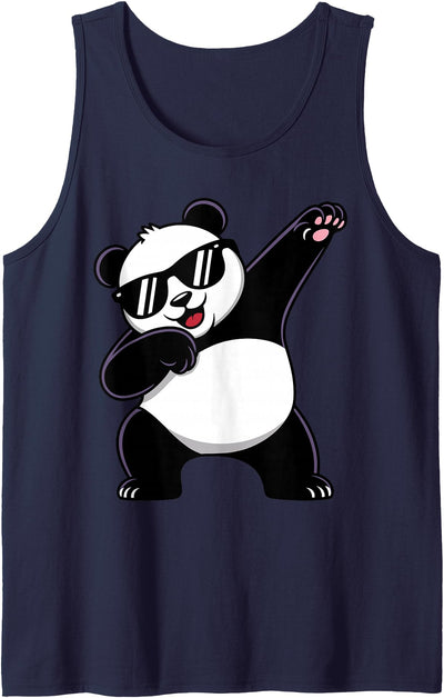 Funny Panda Art for Men Women Kids Panda Lovers Panda Bear Tank Top