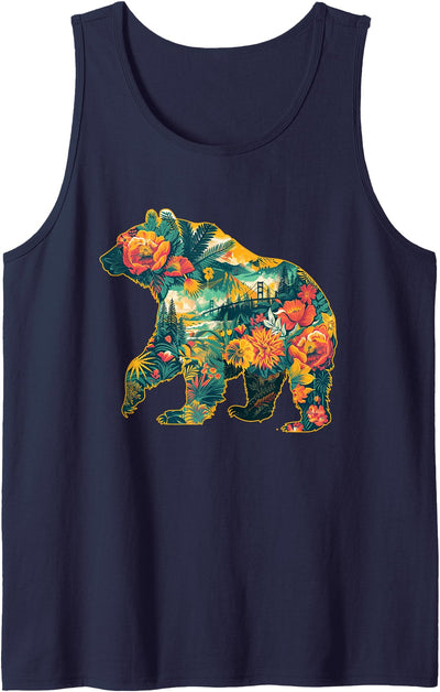 California Bear Travel Tank Top