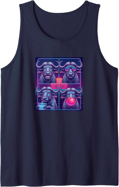 Cow Water Buffalos Funny Water Buffalo Tank Top