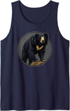 Sloth Bears Sloth Bear Lovers Shop Sloth Bears Sloth Bear Tank Top - Navy Blue