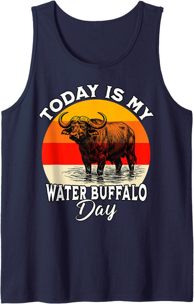 Cow Water Buffalo Quotes Funny Tank Top