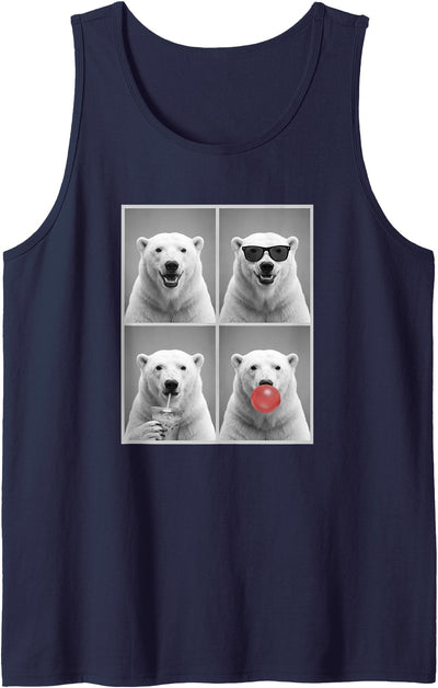 Polar Bears Funny Polar Bear Tank Top