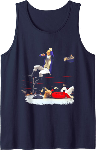 Funny George Washington Wrestling Tee Shirt George Washington Wrestling Tank Top