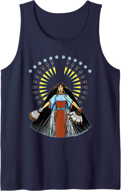 Cow Com White Buffalo Calf Woman Tank Top