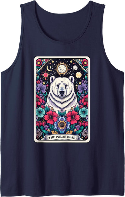 Catumet Polar Bear Polar Bear Tarot Card Tank Top