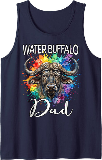 Cow Dads Water Buffalo Dad Tank Top