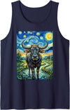 Water Buffalo Design Water Buffalo Tank Top - Navy Blue