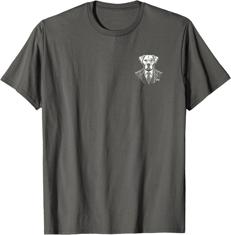 Smooth HQ Dog T-Shirt - Asphalt Grey