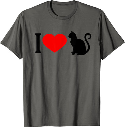 Love Cats Graphic Shirts I Love Cats Shirt - I Love My Cat T Shirt Men Women Kids T-Shirt