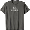 Mint Chip Productions More Cowbell Tee T-Shirt - Asphalt Grey