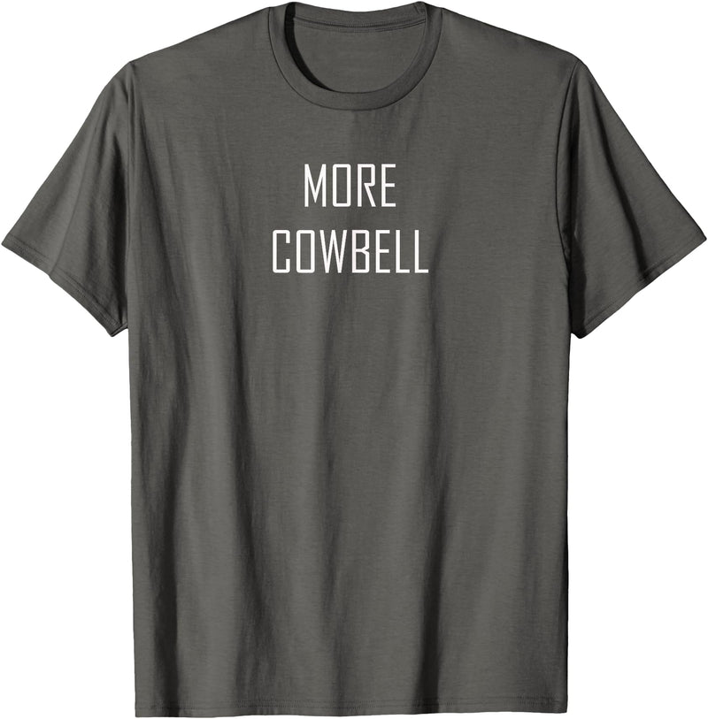 Mint Chip Productions More Cowbell Tee T-Shirt - Asphalt Grey