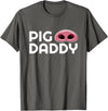 Gay Slang Terms Types Quotes Shirts Pig Daddy Kink, Gay Hookup Slang, PigPlay Fetish Gift T-Shirt - Asphalt Grey