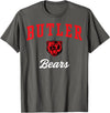 Official High School Fan Gear Butler High School Bears T-Shirt - Asphalt Grey