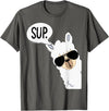 Funny Alpaca Gifts Accessories Alpaca Llama Sup T-Shirt - Asphalt Grey