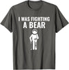 Handicap PWD Amputee And Disabled Apparel I Fought A Bear Handicap Amputee PWD Disabled T-Shirt - Asphalt Grey