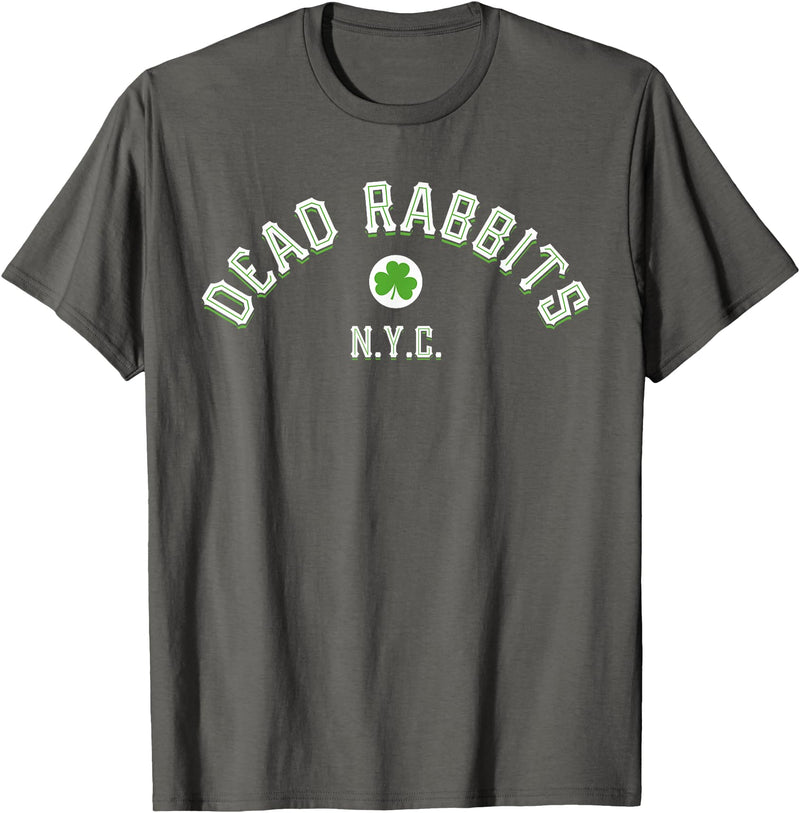 Dead Rabbits New York City Irish American T-Shirt in Asphalt Grey