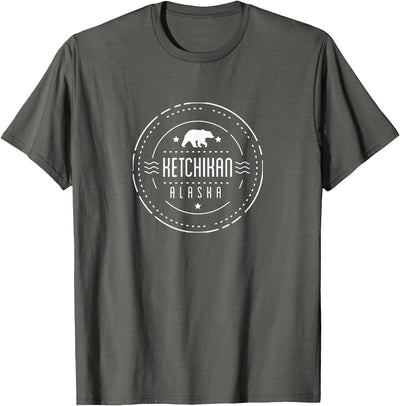 Ketchikan Alaska with Bear T-Shirt