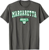 Official High School Fan Gear Margaretta High School Polar Bears T-Shirt C2 T-Shirt - Asphalt Grey