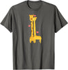 Engagement Gifts Engagement Giraffe Lover Couple T-Shirt - Asphalt Grey